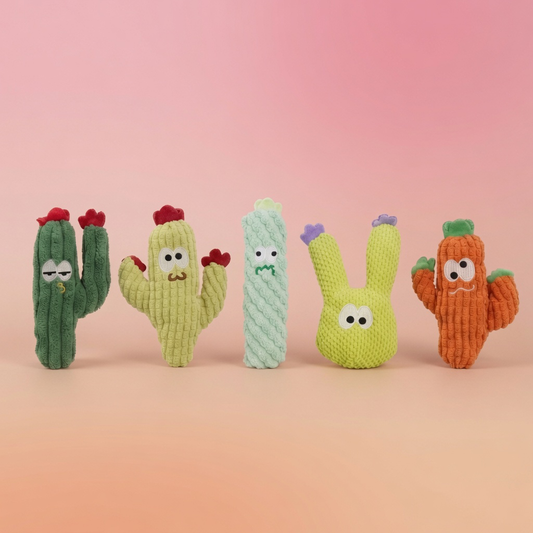 Pawsible 5-Pack Cactus Cat Toy Set