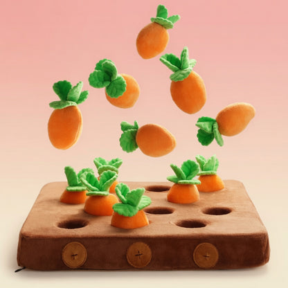 Carrot Dispensing Farm Enrichment Toy