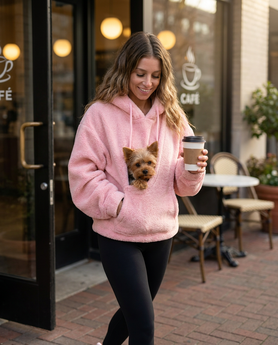 Nestling Sherpa Carry Hoodie