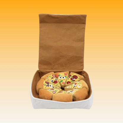 Pizza Party Hide & Seek Dog Toy